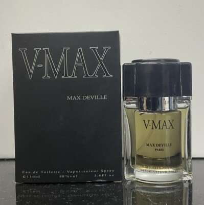 V-Max By Max Deville EDT Spray 3.6 FL. OZ. AS PICTURED