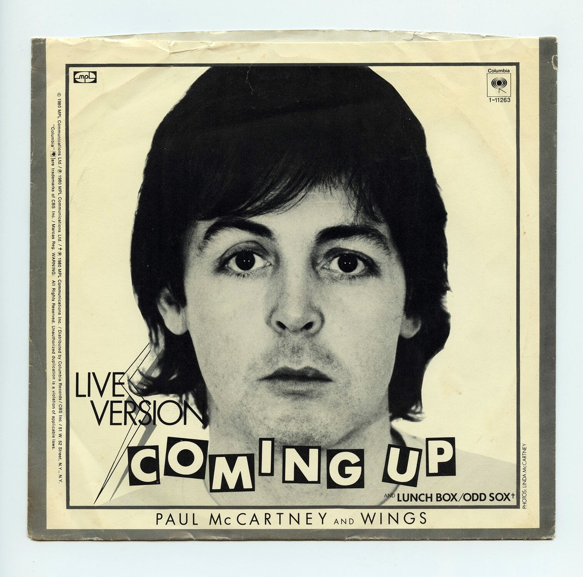 激レア！】Paul McCartney ポップ看板 198 1989 Paul McCartney Japan