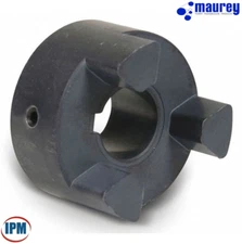 L095x9/16" Bore Jaw Coupling Hub w/KEYWAY & SS Maurey Mfg. L095-9/16,