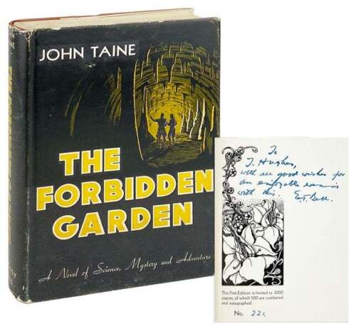 John Taine / Forbidden Garden / Edycja limitowana w DJ-ie podpisana przez autora 1947 w bardzo dobrym stanie - Zdjęcie 1 z 1