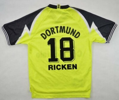 Nike 1995-96 BORUSSIA DORTMUND *RICKEN* Shirt Trikot S