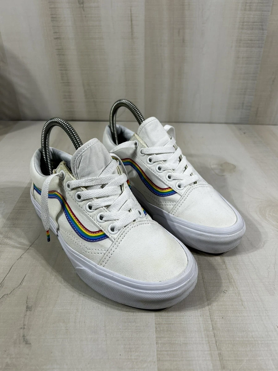 Vans Limited Edition Old Skool Rainbow Pride Men s 4 Women s Size 5.5 Clean