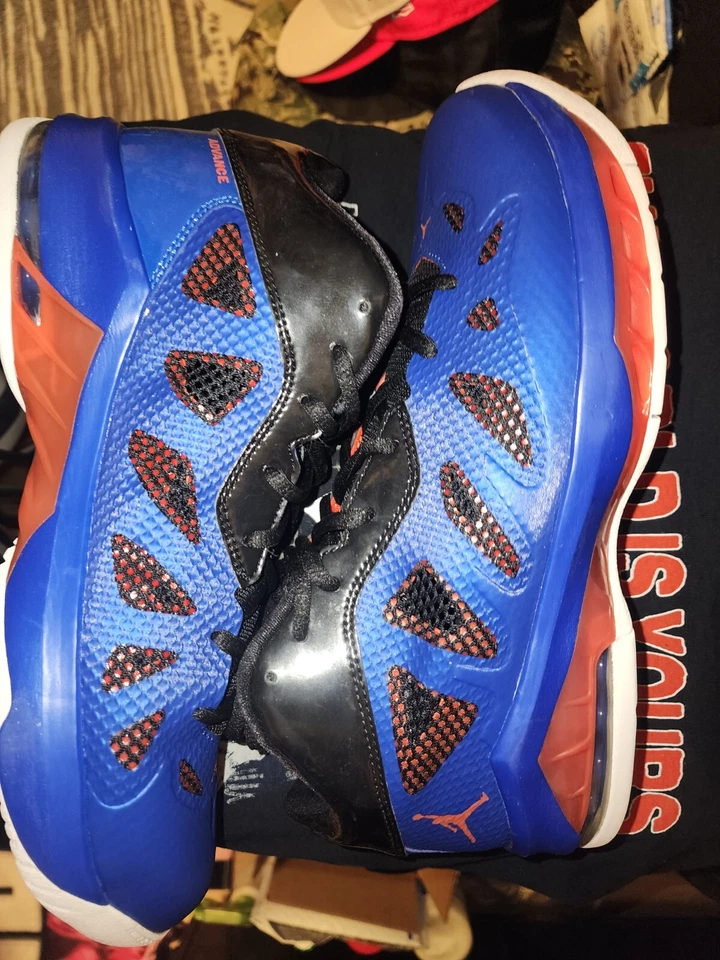 Jordan Melo M8 Advance NY Knicks Game Royal Blue Team 542240-407 EE. UU. Hombres Talla 10 Foto 2 de 4