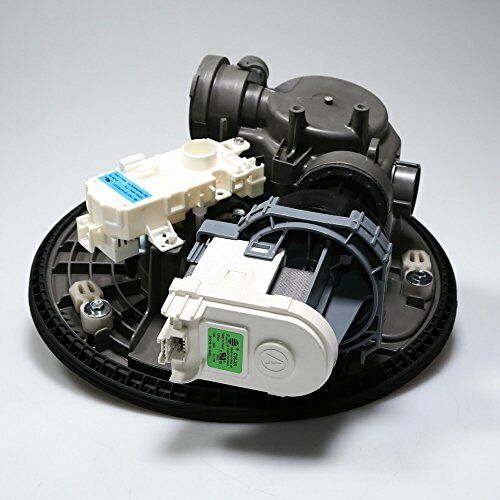 Whirlpool Dishwasher Sump Wash Circulation Pump Motor FULL ASSEMBLY W10605057 - Afbeelding 1 van 4