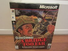 CLOSE COMBAT: A Bridge Too Far  MICROSOFT  PC Game   SEALED Retail Box 
