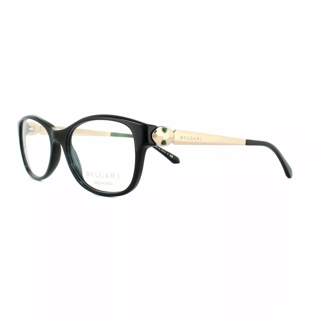 Bvlgari Eyeglasses Frames 4138KB 5195 Black 54mm Womens eBay
