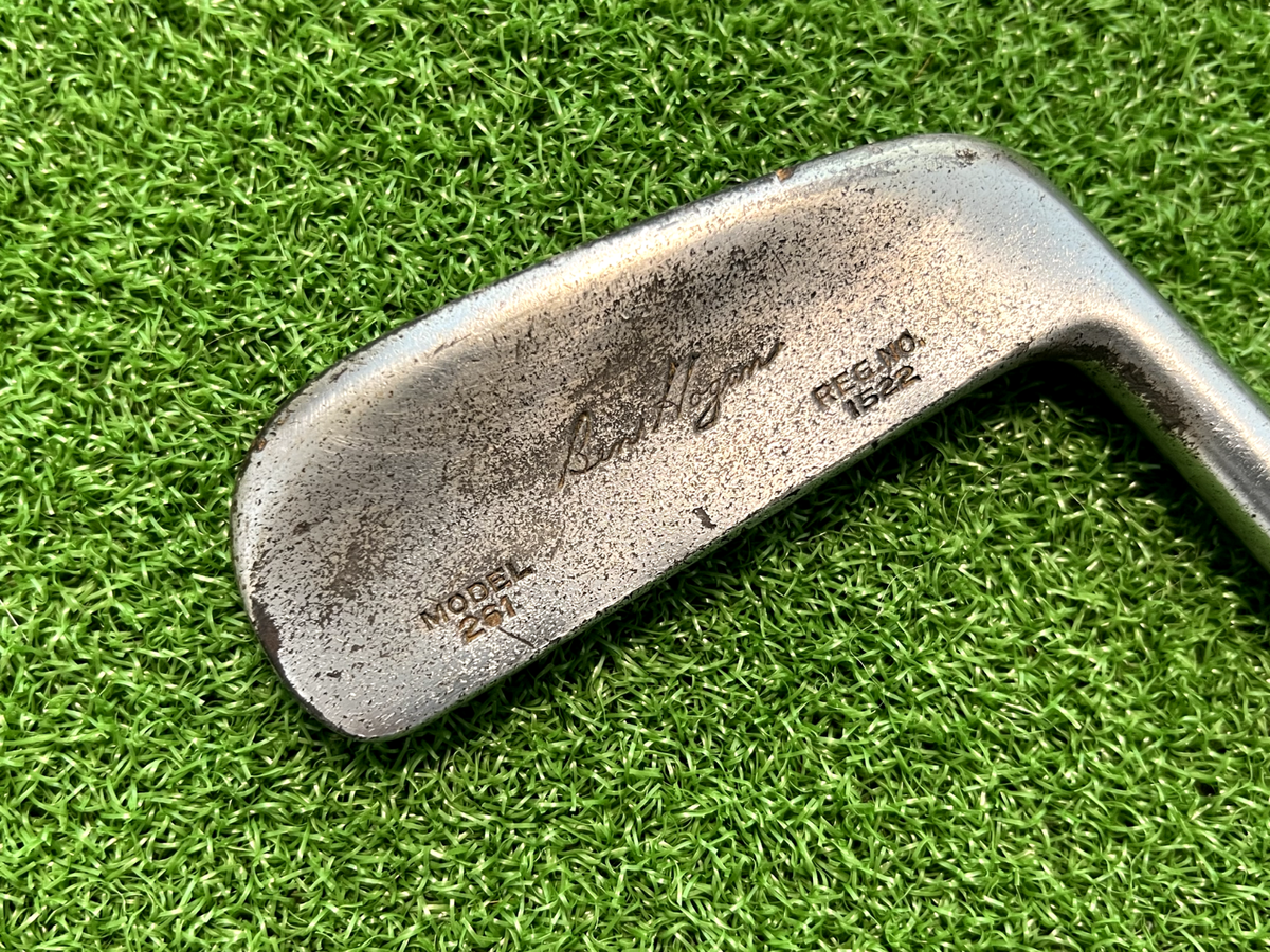 P150-0570-Ben Hogan Milled HT-11パター　希少 MacGregor Golf BEN HOGAN MODEL 261 PUTTER #10 Right Handed Reg No