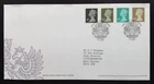 GB 2002 37p 42p 47p 68p Machin Definitives on First Day Cover, Windsor S/H/S