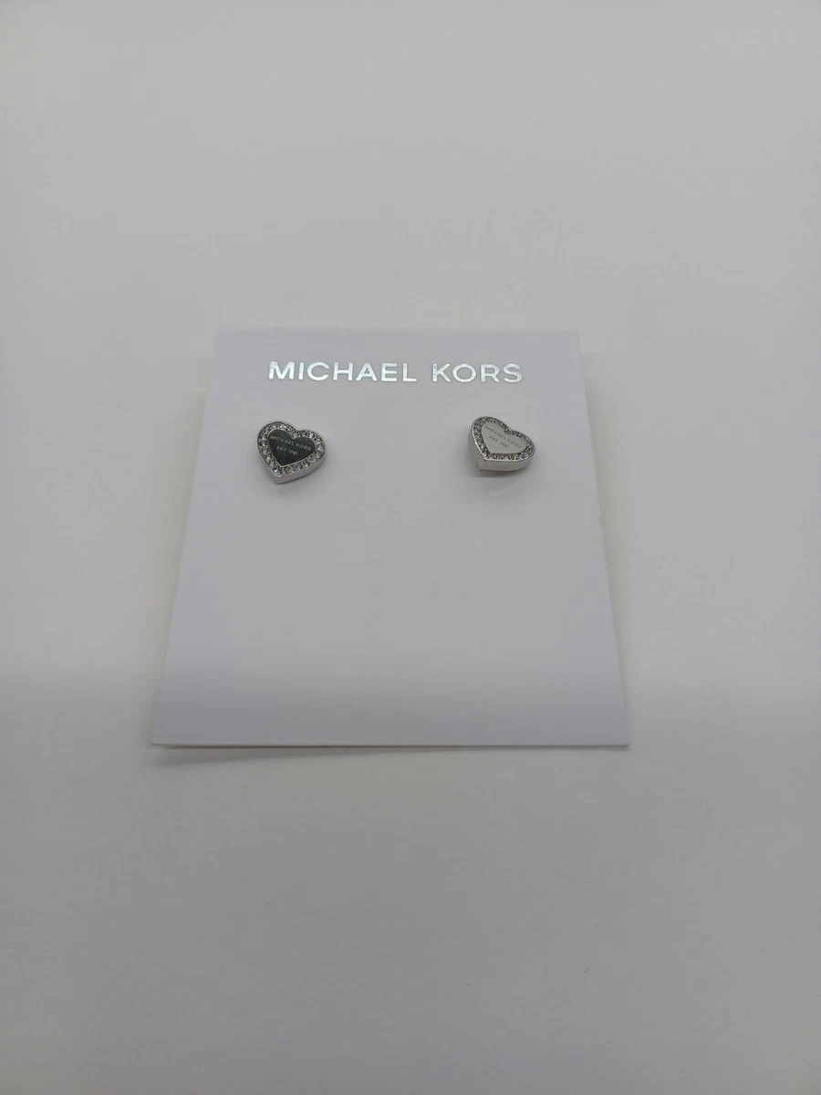 Michael kors heart shaped earrings deals