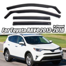 In-channel For Toyota Rav4 2013-2018 Rain Guards Window Visors Deflector Trims In-channel For Toyota Rav4 2013-2018 Rain Guards Window Visors Deflector Trims