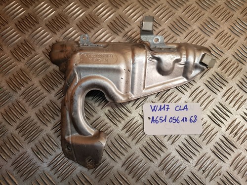 Mercedes W117 CLA 220D Bj.16 Auspuff Krümmer Hitzeschild A6510961068
