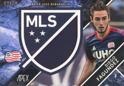 Topps 2016 Apex Diego Fagundez #CJR-DF 49/89 Crest Jumbo Relic Card