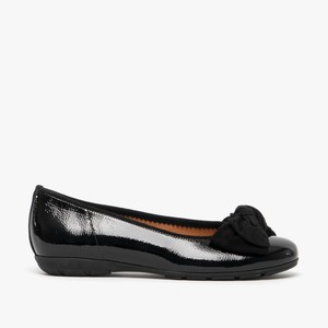 gabor black ballet pumps