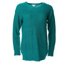 Lularoe MARIAH Solid Turquoise green Long Sleeve Sweater Top 3XL XXXL NWT