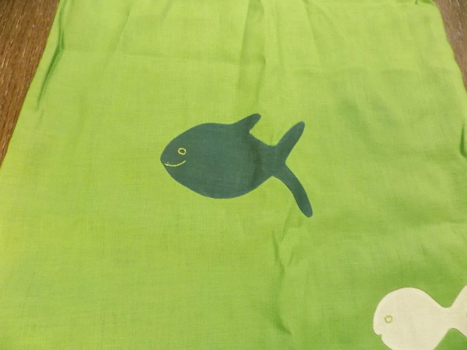 Винтажный Eloise Curtis David Styne зеленый синий рыбы аппликации макси платье очаровательный! Б/у в отличном состоянии - Изображение 4 из 4