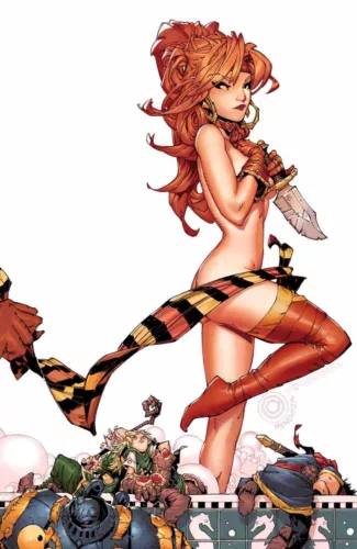 Joe Madureira Battle Chasers # 10 Bachalo Limited VIRGIN VARIANT Dave Stevens