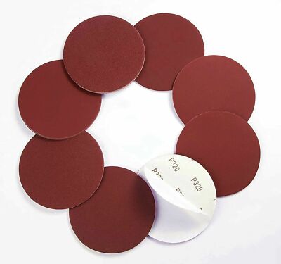 80PCs  6'' PSA Self Adhesive 80-1000 Grit Sanding Discs 8 Grit Variety pack