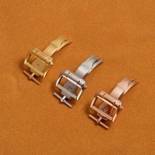 18mm Stainless Steel Deployment For Piaget Watchbands Deployant Buckle Clasp
