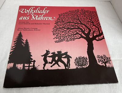 Janacek/ Martinu Volkslieder aus Mahren LP Vinyl Opus 7006 SIGNED *NO SCRATCHES*