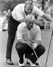 1971 Ryder Cup JACK NICKLAUS and ARNOLD PALMER Glossy 8x10 Photo Print Poster