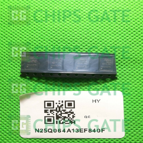 2 Chip IC N25Q064A13E40 25Q064A 13E40 N25Q064A13EF840F Memoria Flash VDFN8