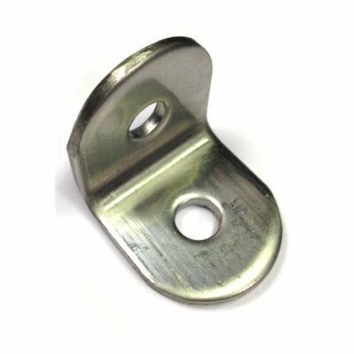Winkelwinkel - abgerundet 25x3 mm T316 (A4) Edelstahl 7 mm Bohrungen