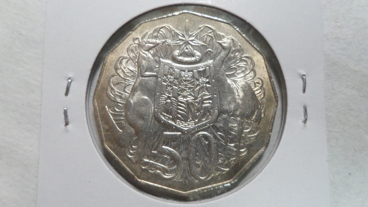 Australia 50 Cents, 1975, AU-UNC | eBay