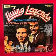 EVERLY BROTHERS Living Legends 1972 UK Vinyl LP warwick record best of C