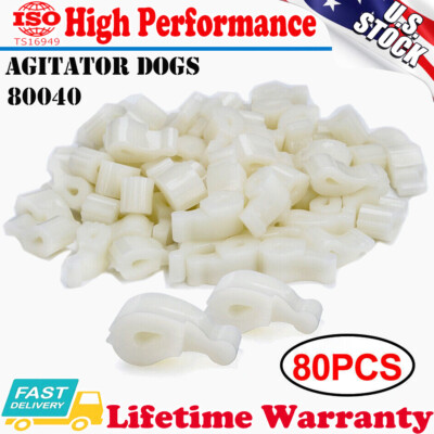 Pack Of 80 Agitator Dogs 80040 For Whirlpool Kenmore Washer 285770 285612 387091