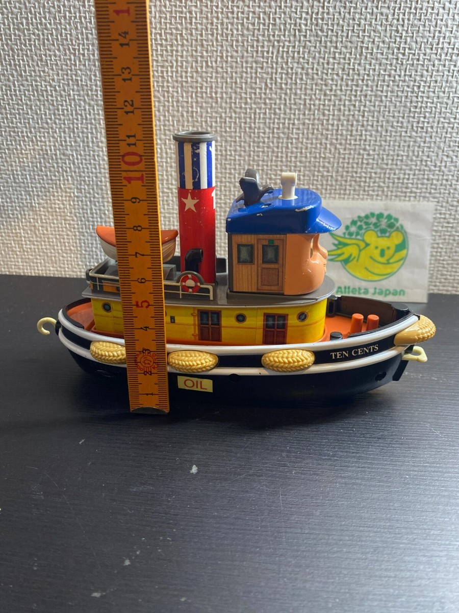TUGS Wakuwaku Scale ten cents Takara Toy Vintage Ship