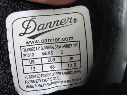 Danner Boots Waterproof Gray Size 13 Men's Leather Boots! - Picture 11 of 12