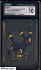 2019 Pokemon Korean Point Salad Eevee Edition Umbreon CGC 10 GEM MINT