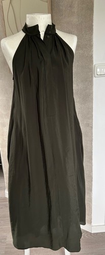 Massimo Dutti MaxiKleid weit ,lang , oliv, 36/38, neu