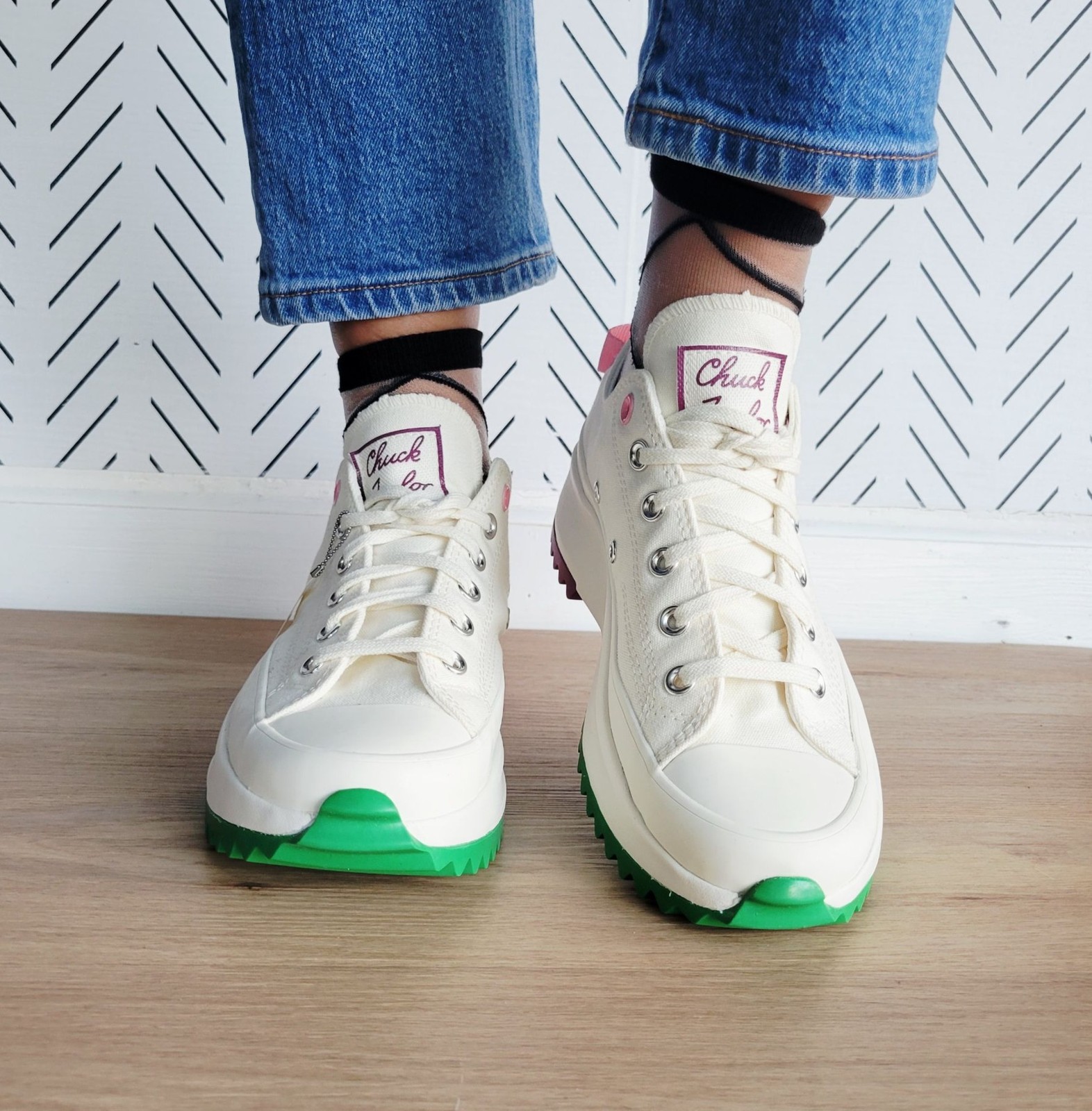 ❤️Converse Run Star Hike Platform Color Pop Sz 8.5 Women's Shoes Sneaker A14271C thumbnail 6