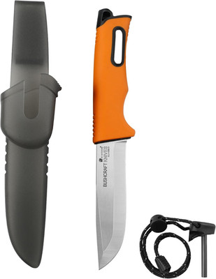 HX OUTDOORS Fixed Blade Outdoor Knife with Sheath, 5Cr15 Stainless Steel Camping