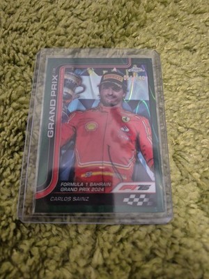 Topps Chrome Formula 1 2025 Carlos Sainz - Bahrain GP 2024 - Numbered 55/140