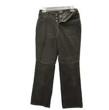 Route 66 Womens Pants Size 4 Corduroy Stretch Button Fly Cotton Blend
