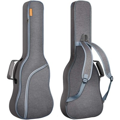 CAHAYA E-Gitarre Gigbag 39 Zoll Elektronikkoffer 9 mm L, grau 