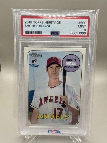 2018 Topps Heritage High Number - Shohei Ohtani #600 (RC)