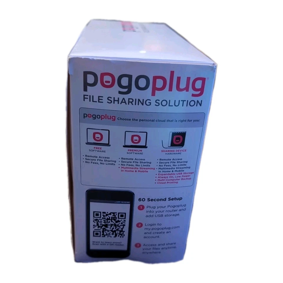 Pogoplug File Sharing Solution POGO-P21 USB Unlimited File Storage Brand - Image 3 of 4