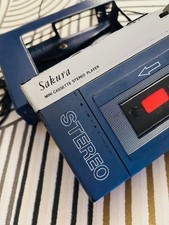 SAKURA STEREO CASSETTE PLAYER Model WL-1000 similar to SONY WALKMAN TPS-L2