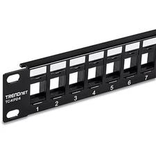 TRENDnet TC-KP24, 24-Port Blank Keystone 1U Patch Panel   NIB