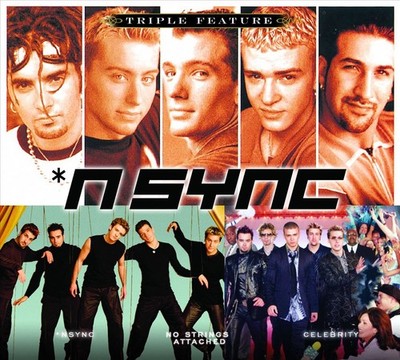 N-SYNC TRIPLE FEATURE NEW CD