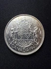 1949 Canada Silver 50 Cent (Half Dollar) King George Coin