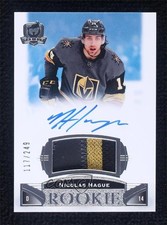 2019-20 Upper Deck The Cup Rookie 117/249 Nicolas Hague #133 Patch Auto 14hk
