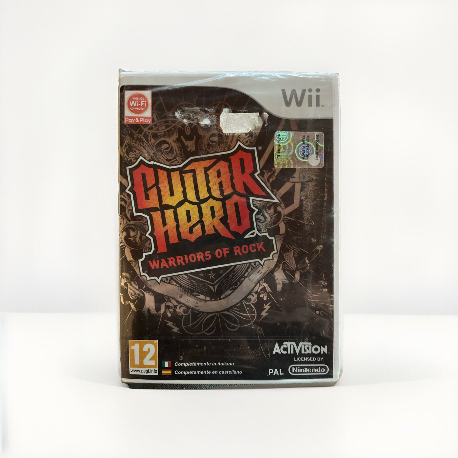 GUITAR HERO WARRIORS OF ROCK NINTENDO WII ITA SIGILLATO