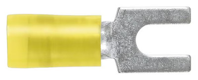 Panduit Pn10-6F-L 12-10 Awg Nylon Fork Terminal #6 Stud Pk50