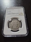 1907-O SILVER BARBER HALF DOLLAR NGC GRADED VG8