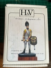 HIDALGO BENEITO MV104 - Drummer 27 Regt 1775 - 54mm ZESTAW ŻYWICZNY