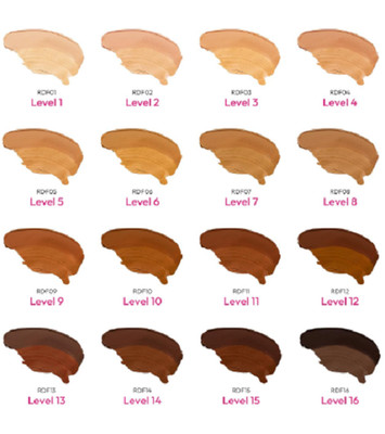 3D Face Creation RK By Kiss Ruby Kisses Cream Foundation 